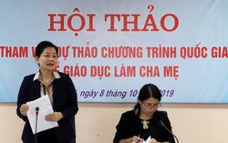 Cần thiết phải có Chương trình giáo dục làm cha mẹ