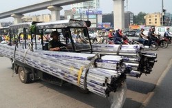 Xe cồng kềnh - hung thần nhan nhản giữa Thủ đô