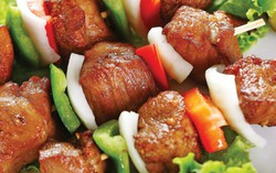 Thịt nướng rau củ thơm lừng trong ngày mưa lạnh 