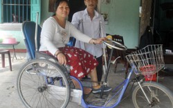 Thắp niềm tin từ đôi chân tật nguyền của cặp vợ chồng giàu nghị lực
