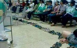 PGS Nguyễn Quốc Anh: ‘Xếp dép chờ khám bệnh ở bệnh viện Bạch Mai’ là thông tin giả