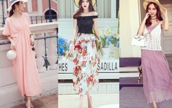 Váy maxi đi biển