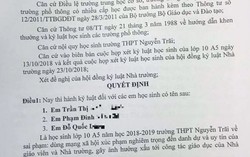 Thu hồi quyết định đuổi học 7 học sinh nói xấu giáo viên ở Thanh Hóa