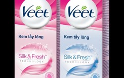 Làn da láng mượt, mịn màng với kem tẩy lông Veet