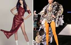 Lan Khuê, Hoàng Thùy “đụng độ” tại sàn diễn thời trang đẳng cấp