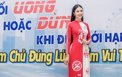 Ngọc Hân rạng rỡ làm Đại sứ chương trình ‘Phụ nữ với An toàn giao thông’