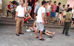 Hộp quà phát nổ khiến 4 người bị thương ở chung cư Linh Đàm