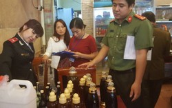 Rượu bổ không nguồn gốc vẫn tràn lan trên bàn nhậu