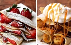 4 món bánh Crepe thơm lừng