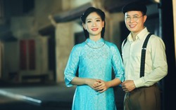 MC Lê Anh và Mỹ Vân hóa đôi tình nhân hát ‘Hướng về Hà Nội’