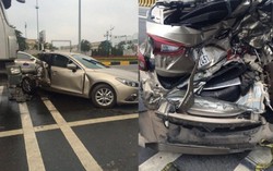 Xe đầu kéo đâm xế hộp, 2 phụ nữ bị thương nặng