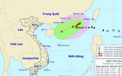Bão số 6 tiếp tục mạnh thêm và đổi hướng