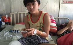 Nữ sinh bị cưa chân sắp được lắp chân giả