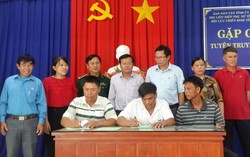 Hội LHPN Quảng Ngãi phối hợp tuyên truyền pháp luật về biển đảo cho ngư dân