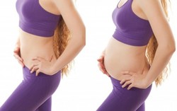 Lại dáng sau sinh với vài phút tập