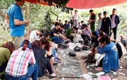 Hà Tĩnh: Triệt phá sới bạc ‘khủng’ đang say sưa sát phạt trong rừng sâu 