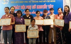 Động viên phụ nữ khuyết tật vươn lên trong cuộc sống
