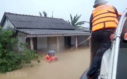 4 người chết và 39.700 hộ bị ngập lụt do lũ lớn tại tỉnh Quảng Trị