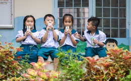 Chương trình Sữa học đường được tỉnh Hậu Giang mở rộng phạm vi thí điểm
