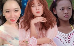 Loạt mỹ nhân "suốt đời" giữ tóc mái che trán sân bay
