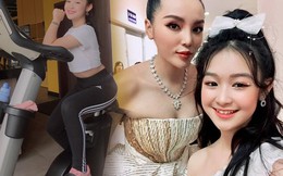 Bé gái Cần Thơ chuyên đọ sắc Hoa hậu giờ chăm tập gym để tút dáng
