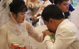 Những khoảnh khắc hạnh phúc trong Lễ cưới tập thể “Giấc mơ có thật”