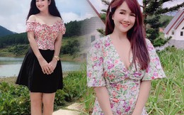 Chị gái Nhã Phương 40 tuổi vẫn diện váy hoa xẻ ngực quyến rũ không kém em
