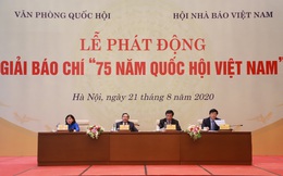 Phát động giải báo chí "75 năm Quốc hội Việt Nam"