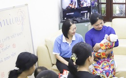Lãnh đạo Hội LHPN Việt Nam tặng quà Trung thu cho Ngôi nhà Bình yên 