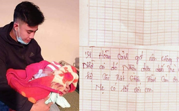 Bé gái sơ sinh bị bỏ rơi trong tiết trời rét buốt cùng lá thư của người mẹ