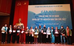 Gặp mặt cán bộ hưu trí cơ quan TW Hội LHPN Việt Nam dịp Xuân Tân Sửu 2021