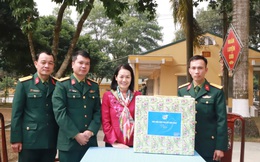 TƯ Hội LHPN Việt Nam chúc Tết cán bộ, chiến sĩ Tiểu đoàn Phủ Thông và Bình Ca