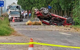 Vụ tai nạn 6 người thương vong ở Bắc Ninh: Xe con quá hạn đăng kiểm hơn 5 tháng