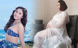 Hoa hậu Đặng Thu Thảo trước khi đăng quang nặng 78kg, lúc mang bầu chạm mốc 85kg