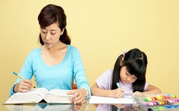 Stress khi học cùng con