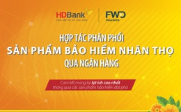 HDBank phân phối sản phẩm bảo hiểm FWD Việt Nam trên toàn quốc