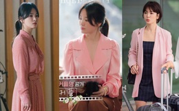 Song Hye Kyo chưa bao giờ mắc lỗi khi diện đồ màu hồng