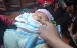 Hà Nam: Bé gái sơ sinh bị bỏ rơi trước cổng chùa kèm lá thư