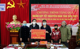 Hội LHPN tỉnh Thái Nguyên vận động trên 2,7 tỷ đồng mang Tết đến với người nghèo 