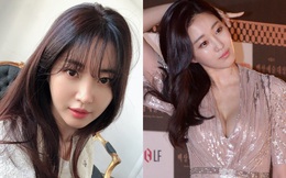 Kim Sa Rang trẻ trung ở tuổi ngoài 40 chỉ nhờ thay đổi kiểu tóc mái