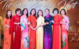 Dàn người mẫu đặc biệt trình diễn trong Gala Tự hào Áo dài Việt