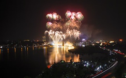 Bắn pháo hoa dịp Giỗ Tổ Hùng Vương - Lễ hội Đền Hùng 2021