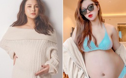 4 mỹ nhân đang đếm ngày chờ lâm bồn: Tăng cân "kha khá" nhưng nàng nào cũng xuất sắc