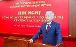 Ông Đỗ Văn Chiến giữ chức Bí thư Đảng đoàn Mặt trận Tổ quốc Việt Nam