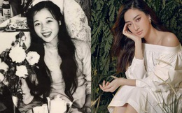 Hoa hậu Lương Thùy Linh thừa hưởng nhiều nét đẹp từ mẹ 