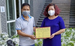 Phụ nữ Hải Dương gửi gần 5 tấn hàng hóa ủng hộ Hà Nội chống dịch Covid-19