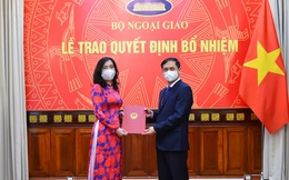 Người phát ngôn Lê Thị Thu Hằng được bổ nhiệm kiêm chức trợ lý Bộ trưởng Ngoại giao