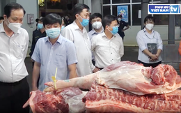 Bất ngờ kiểm tra an toàn thực phẩm ở chợ đầu mối Bình Điền