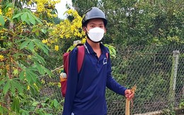 Nghị lực của cậu học trò bị mất tay, chân năm 14 tuổi 