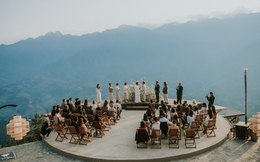 Đám cưới lộng lẫy và thanh lịch trong ánh hoàng hôn tại Sapa